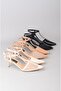 Select 8581 women's heel shoe (heel height: 7 cm) coffee - 6
