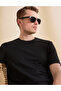 Black Regular Fit Crew Neck T-Shirt 50327857-Vr046