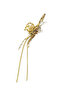 Gold Color Winged Figure Hair Clip - 4