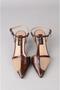 Select 8581 women's heel shoe (heel height: 7 cm) coffee - 2