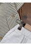 Striped Muslin Shirt Linen Shorts Hat Summer Baby Boy Set - 5