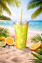 Emilahome Limeshake Glass 600 ml