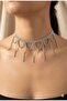 Choker Model Bridal Wedding Engagement Zircon Stone Necklace - 2