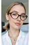 Kelly Leopard Print Cateye Women's Blue Light Protection Glasses |   50 Subfolders