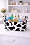 Speckled Patterned Folding Storage Basket Set of 2 – In-Closet Organizer for Laundry, Toys, and Cosmetics - 2