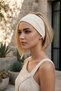 Women's Combed Cotton Hair Bandana - Non-Slip, Anti-Sweat, Flexible Sports and Makeup Headband - 2