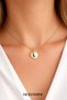 Letter L Necklace Gold Color Women's First Name Initial Necklace Stainless Steel Stylish Gift