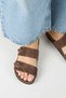 ®   Premium Gabi Genuine Leather Women's Daily Slippers with Double Belt Buckle - 4