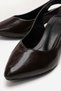 Open Back Women's Heeled Shoes Brown Yanki̇ - 3
