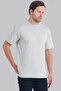 4127 Men's 100% Cotton Basic T-Shirt Regular Fit Crew Neck Vibrant Texture - 2