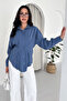 Women's Buttoned Shirt – Stylish Long Sleeve with Fitted Waist - 2