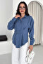 Women's Buttoned Shirt – Stylish Long Sleeve with Fitted Waist
