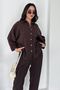 Women's Shirt and Pants Set – Relax Fit 2-Piece Stylish Set - 4