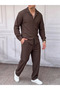 Corduroy Ottoman Shirt and Trousers 2-Piece Set Regular