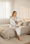 Silky Special Series Satin Pajama Set - Women's Pajama Set - 4