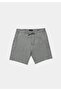 Regular Fit Mid Waist Straight Men's Green Shorts - 5