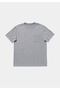 Comfort Fit Round Neck Plain Men's Blue Short Sleeve T-Shirt - 5