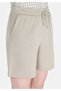 Regular Fit Mid Waist Printed Women's Green Shorts - 5