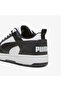 Rebound V6 Low Unisex Black Sneakers - 8