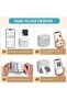 Mini Portable Bluetooth Thermal Printer,Label Maker Machine, Mini Sticker Printer - 5