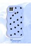 Redmi 9C Compatible Shockproof Simple Blue Silicone Phone Case Heart Pattern - 2