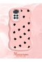 Redmi Note 11 Compatible Shockproof Simple Pink Silicone Phone Case Heart Pattern - 2