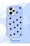 Redmi Note 12 Pro 5g Compatible Anti-Knock Simple Blue Silicone Phone Case Heart Pattern - 2