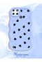 Realme C21Y Compatible Shockproof Simple Blue Silicone Phone Case Heart Pattern - 2