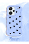 Redmi Note 13 Pro Plus 5g Compatible Shockproof Simple Blue Silicone Phone Case Heart Pattern - 2
