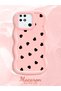 Redmi 10C Compatible Shockproof Simple Pink Silicone Phone Case Heart Pattern - 2