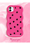 Samsung Galaxy M13 Compatible Shockproof Simple Red Silicone Phone Case Heart Pattern - 2