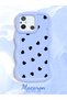 Redmi 12C Compatible Shockproof Simple Blue Silicone Phone Case Heart Pattern - 2