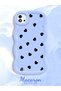 Realme C20 Compatible Anti-Knock Simple Blue Silicone Phone Case Heart Pattern - 2