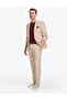 Beige Slim Fit Suit 50324264-Vr011 - 4