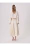 Ornamental Stitching Detailed Buttoned Skirt - 2