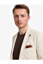 Beige Extra Slim Fit Cotton Blend Jacket 50320377-Vr011 - 2
