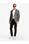 Black Slim Fit Jacket 50324301-Vr046 - 5
