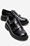 Evelyn Women's Genuine Leather Loafer Black