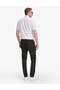 Black Slim Fit Canvas Trousers with Drawstring Waist 50320851-Vr046 - 4