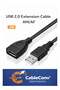 كابل تمديد CableConv USB 2.0 بطول 3 متر AM/AF - كابل USB عالي السرعة من ذكر إلى أنثى