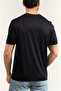 Men's Crew Neck T-Shirt Navy Blue - 4