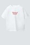 Unisex Kids Cotton Crew Neck Printed T-Shirt - 2