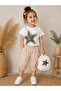 Mine Trend Star Printed Bag and Gift Capri Girl Set 1-10 Years