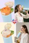 750 ml Single Lid Dual Use Stainless Steel Thermos with Straw and Comfortable Drinking Handle Ff1108-750Ml - 6