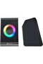 مكبر صوت صغير إبداعي X12-Light USB&AUX للأجهزة اللوحية والهواتف مع إضاءة RGB - 2