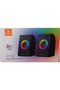 مكبر صوت صغير إبداعي X12-Light USB&AUX للأجهزة اللوحية والهواتف مع إضاءة RGB - 5