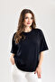 Women's Oysho Oversize Crew Neck T-Shirt - 2