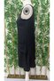 Women's Sleeveless Thick Strap Button Detail Linen Dress with Pockets - 6