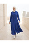 Buttoned Dress with Belt