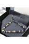 Sodalite Natural Stone Sphere Cut Black Emission Special 3-Piece Tassel Rosary